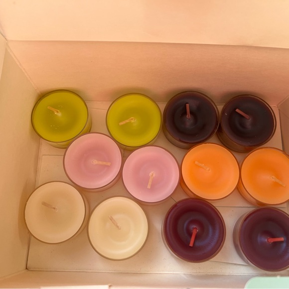Partylite Variety Colorful Aroma Lites & Tealight Candle Set, NIB - Picture 2 of 4